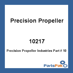 Precision Propeller Industries 10217; Propeller Mercury Mariner Stainless Steel V6/Io 17 Inch Lh
