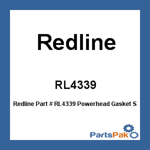 Redline RL4339; Powerhead Gasket Set