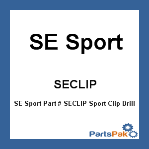 SE Sport SECLIP; Sport Clip Drill Free