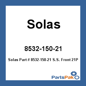 Solas 8532-150-21; S.S. Front 21P Volvo