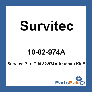 Survitec 10-82-974A; Antenna Kit E5/G5