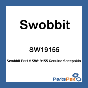 Swobbit SW19155; Genuine Sheepskin Bonnet