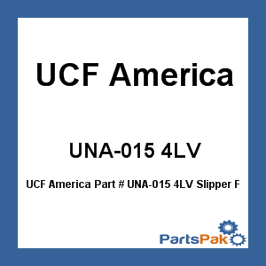 UCF America UNA-015 4LV; Slipper Flat 25-1/8 inch