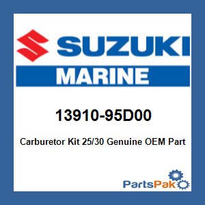 Suzuki 13910-95D00 Carburetor Kit 25/30; 13910-95D00-000