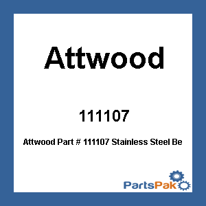 Attwood 111107; Stainless Steel Bearing Protector Kit