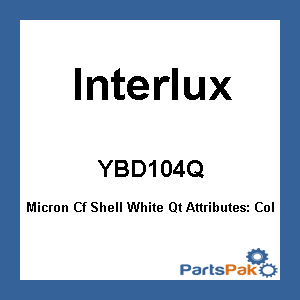 Interlux YBD104Q; Micron Cf Shell White quart