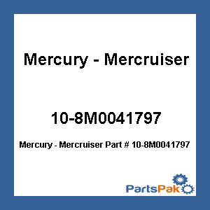 Quicksilver 10-8M0041797; Cylinder Mounting Screws Zeus Replaces Mercury / Mercruiser