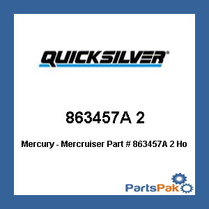Quicksilver 863457A 2; Housing-Thermostat Replaces Mercury / Mercruiser