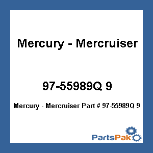 Quicksilver 97-55989Q 9; Gimbal Housing Bolt Anode Kit 2 Replaces Mercury / Mercruiser