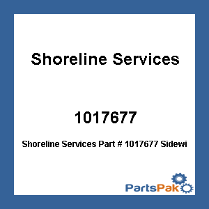 Shoreline Services 1017677; Sidewinder Mounting Kit Shore station