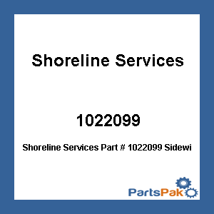 Shoreline Services 1022099; Sidewinder Shoremaster W/Remote 12V