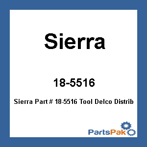 Sierra 18-5516; Tool Delco Distributor Timing