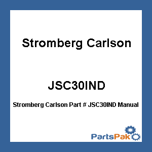 Stromberg Carlson JSC30IND; Manual Scissor Jack 30In(Ea)