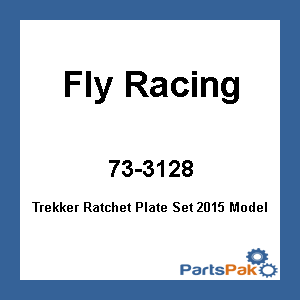 Fly Racing 73-3128; Trekker Ratchet Plate Set 2015 Model