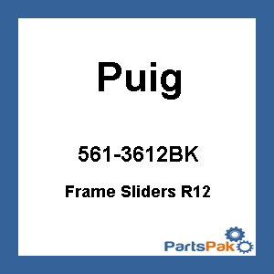 Puig 7056N; Frame Sliders R12