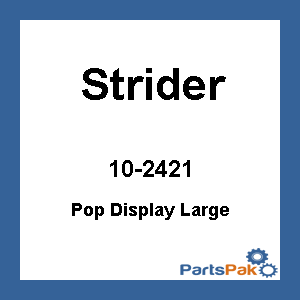 Strider 10-2421; Strider Pop Display Large