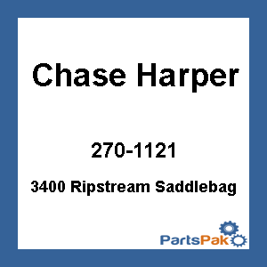 Chase Harper 270-1121; 3400 Ripstream Saddlebag