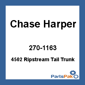 Chase Harper 270-1163; 4502 Ripstream Tail Trunk