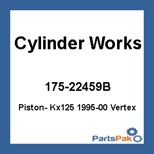 Cylinder Works 22498B; Piston- Kx125 1995-00 Vertex
