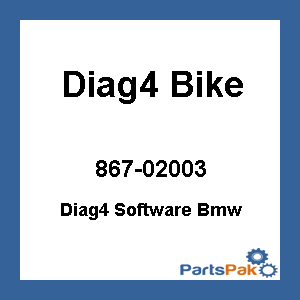 Diag4 Bike AT 531 5021; Serial Diagnostic System Bmw Software W / Cable