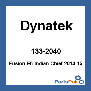 Dynatek DFE-29-001; Fusion Efi Indian Chief 2014-15