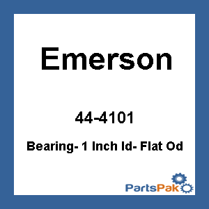 Emerson AELS205-16; Premium Double Sealed Bearing