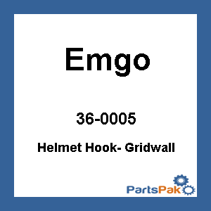 Emgo 99-47211; Helmet Hook- Gridwall