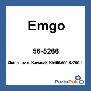 Emgo WP99-32902; Clutch Lever- Fits Kawasaki Kh400/500-Kz750-1000