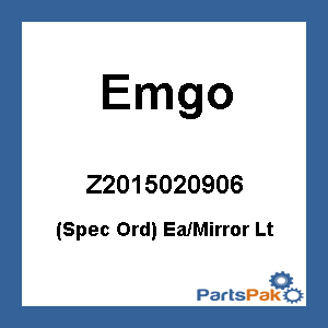 Emgo 20-53092; (Spec Ord) (Single Item) Mirror Lt