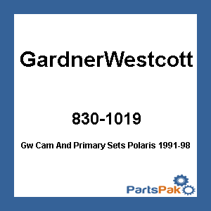 GardnerWestcott P-10-19-01; Gw Cam And Primary Sets Fits Polaris 1991-98 Dyna Models
