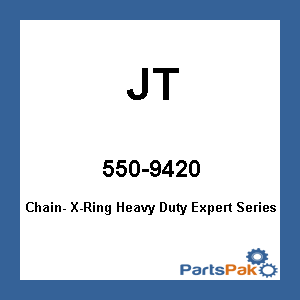 JT JTC520X1R2-120DL; Chain- X-Ring Heavy Duty Expert Series
