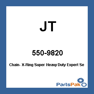JT JTC525Z3-120RL; Chain- X-Ring Super Heavy Duty Expert Series