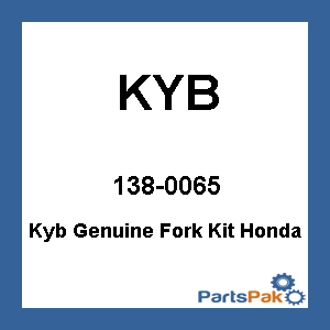 KYB 119994800901; Kyb Genuine Fork Kit Fits Honda