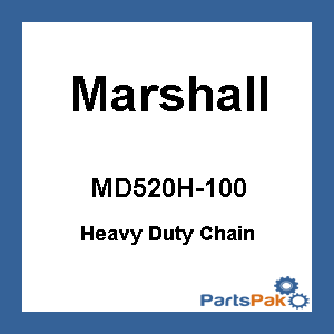 Marshall MD520H-100; Heavy Duty Chain
