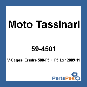 Moto Tassinari V3112-873C-2; V-Cages- Crssfre 500/F5 + F5 Lxr 2009-11- 500 Sno-Pro
