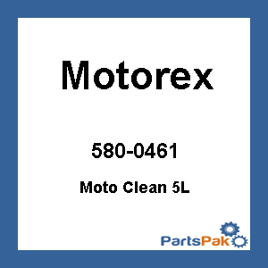 Motorex 109335; Moto Clean (5 Liters)
