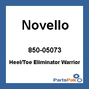Novello DN-037C; Heel Shift Elimator Spacer Warrior