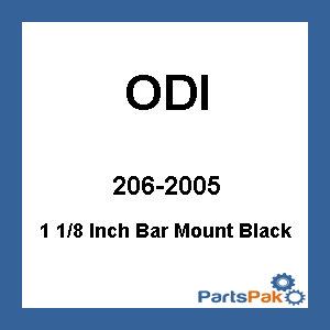 ODI H71BMB; 1 1/8-inch Odi Oversized Bar Mount