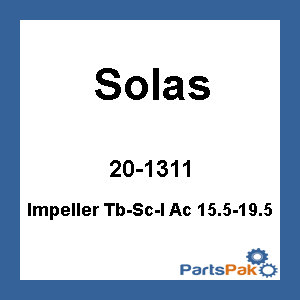 Solas TB-SC-I; Impeller Tb-Sc-I Ac 15.5-19.5