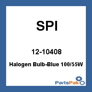 SPI 12-10408; Halogen Bulb-Blue 100/55W