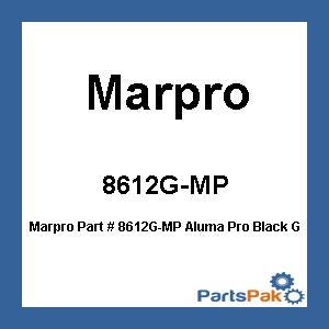 MarPro 8612G-MP; Aluma Pro Black Gallon