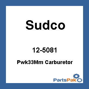 Sudco 12-5081; Keihin Pwk33 Carburetor