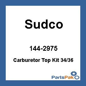 Sudco 018-975; Carburetor Top Kit 34/36