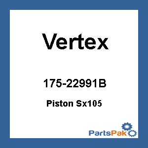 Vertex 22991B; Piston Sx105