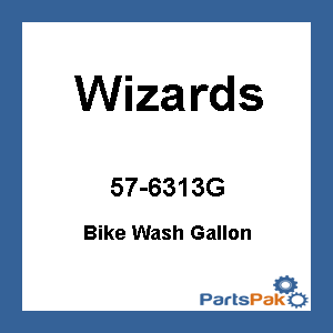 Wizards 22087; Bike Wash 1 Gallon