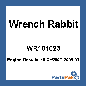 Wrench Rabbit WR101-023; Engine Rebuild Kit Crf250R 2008-09
