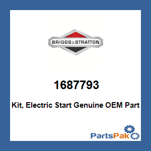 Briggs & Stratton 1687793 Kit, Electric Start