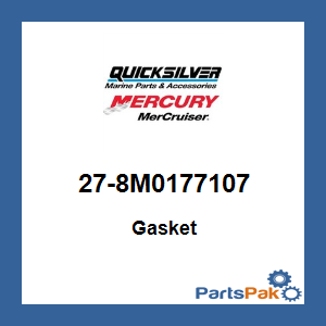 Quicksilver 27-8M0177107; Gasket