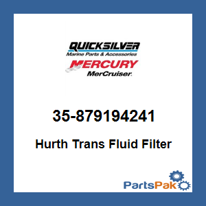 Quicksilver 35-879194241; Hurth Trans Fluid Filter