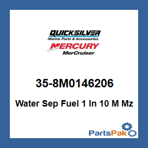 Quicksilver 35-8M0146206; Fuel Water Seperator (1